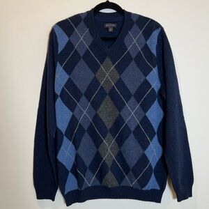 John W Nordstrom Sweater Mens 100% Cashmere Pullover